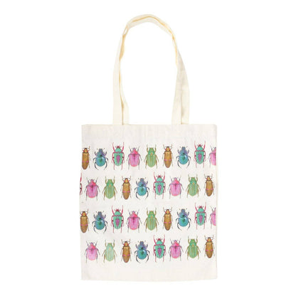 Skalbagge Polycotton tygväska - Fluflu Handgjorda Smycken & Design