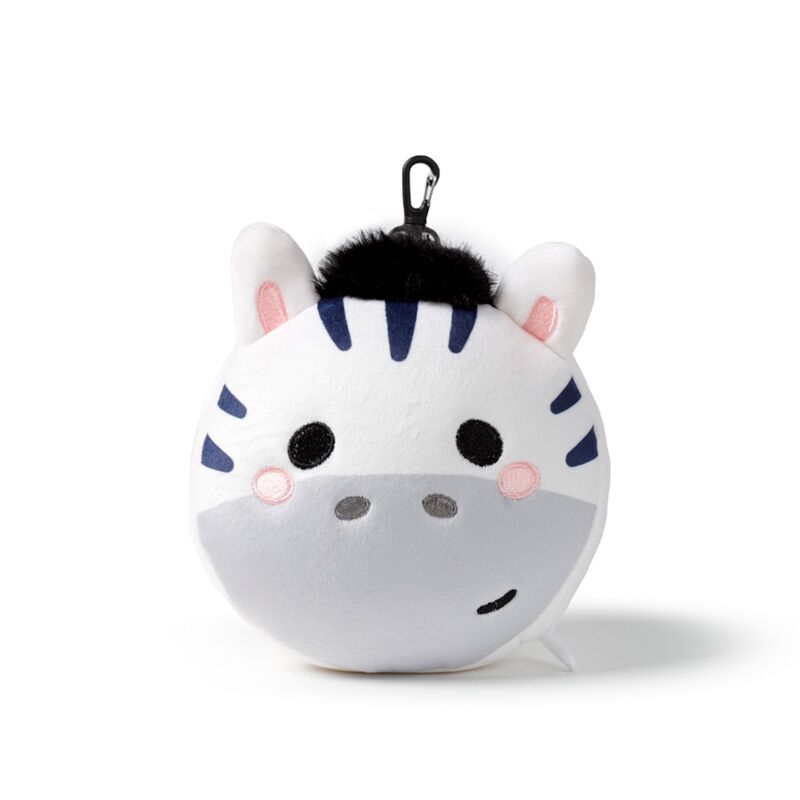 Sovmask och kudde i ett – Zebra - Fluflu Handgjorda Smycken & Design