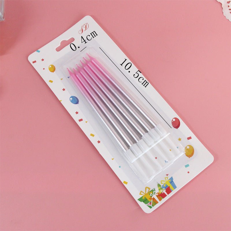 Tårtljus ombre - Fluflu Handgjorda Smycken & Design