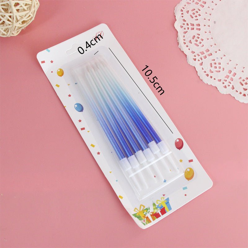 Tårtljus ombre - Fluflu Handgjorda Smycken & Design