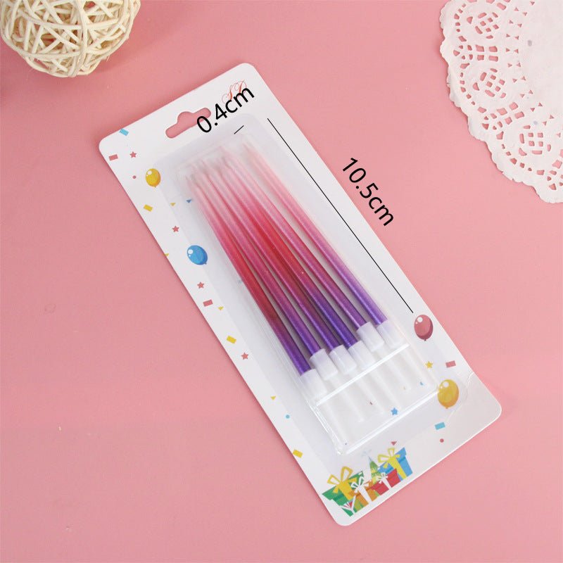 Tårtljus ombre - Fluflu Handgjorda Smycken & Design