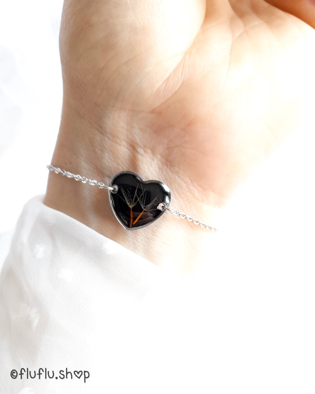 Armband med fibblafrön - Fluflu Handgjorda Smycken & Design