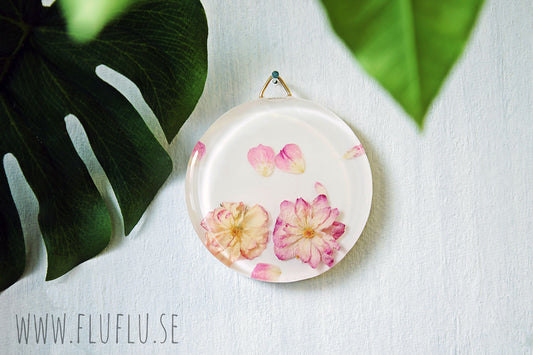 ENDAST ROSOR, liten naturtavla - Fluflu Handgjorda Smycken & Design