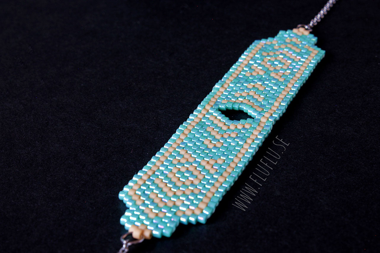 Turquoise armband - Fluflu Handgjorda Smycken & Design