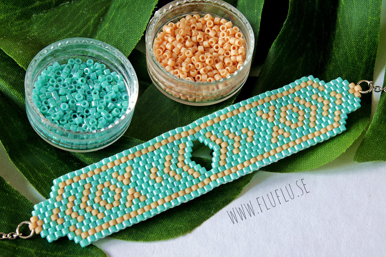 Turquoise armband - Fluflu Handgjorda Smycken & Design