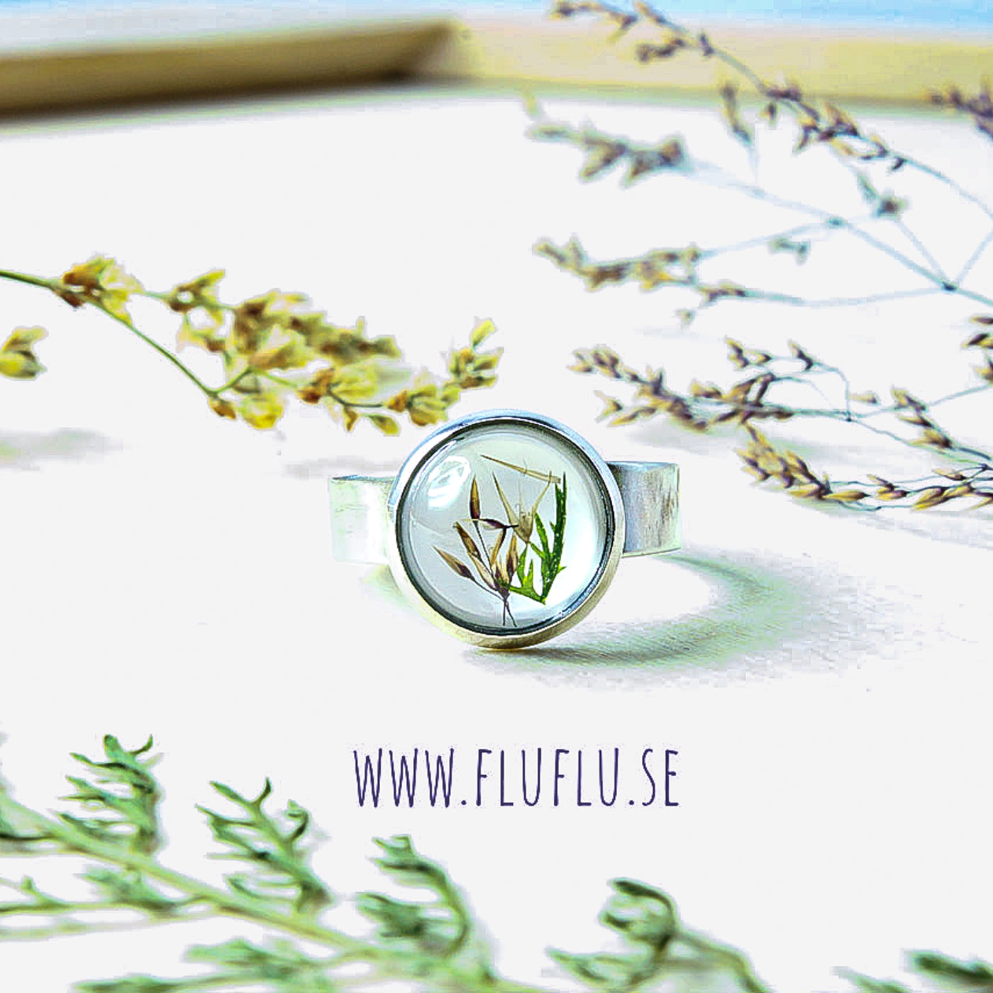 Herbarium ring - Fluflu Handgjorda Smycken & Design
